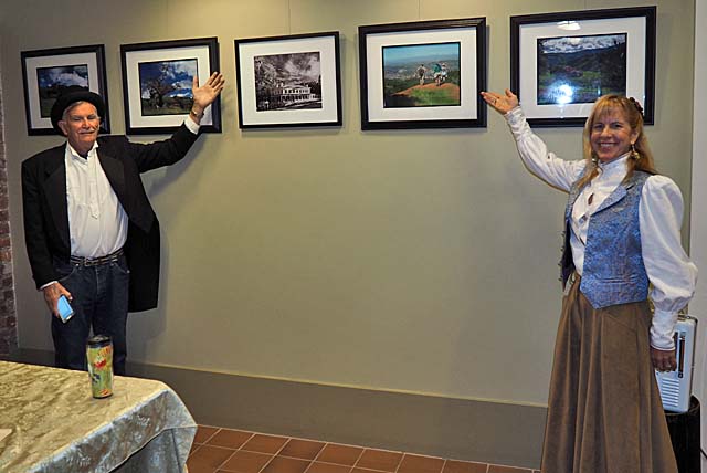 Ron Horii's pictures on display at the Casa Grande