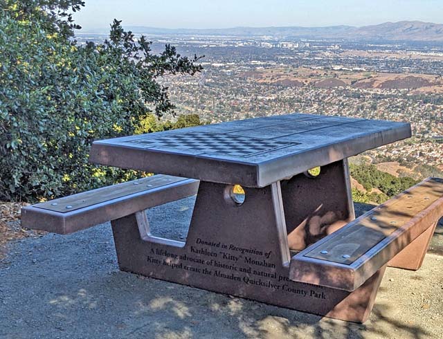 Kitty Monahan's memorial table