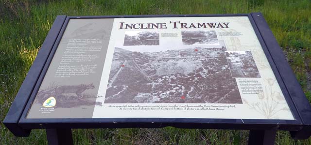 New incline tramway sign, 4/12/19