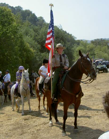 New Almaden Day 8/8/07, Page 3: Pat Tillman Memorial Dedication