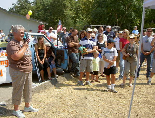 New Almaden Day 8/8/07, Page 3: Pat Tillman Memorial Dedication