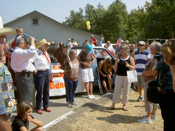 New Almaden Day 8/8/07, Page 3: Pat Tillman Memorial Dedication