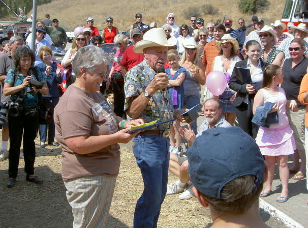 New Almaden Day 8/8/07, Page 3: Pat Tillman Memorial Dedication