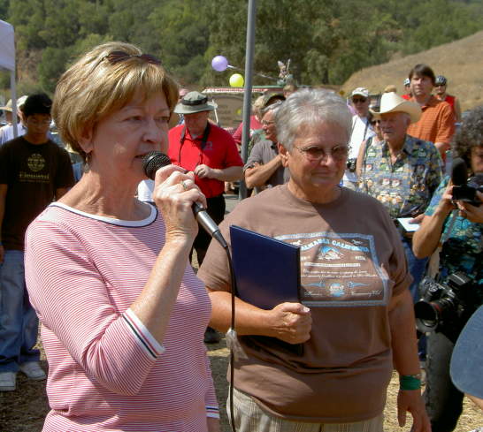 New Almaden Day 8/8/07, Page 3: Pat Tillman Memorial Dedication