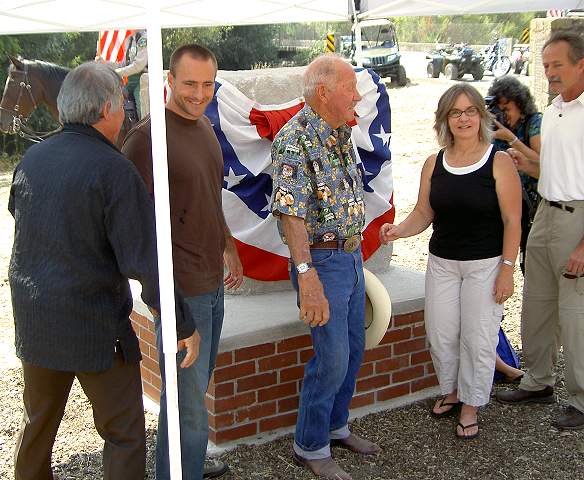 New Almaden Day 8/8/07, Page 3: Pat Tillman Memorial Dedication