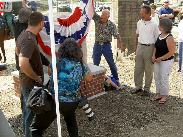 New Almaden Day 8/8/07, Page 3: Pat Tillman Memorial Dedication