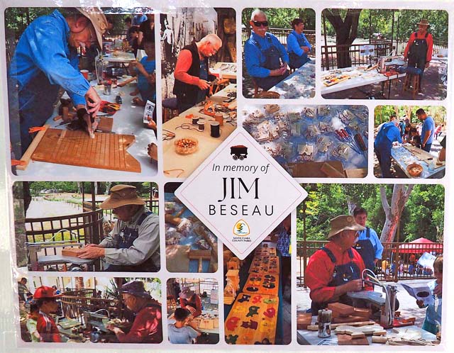 Jim Beseau memorial poster