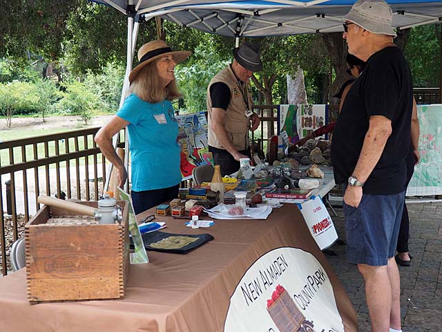 NAQCPA table at Play Like a Miner, 7/13/24