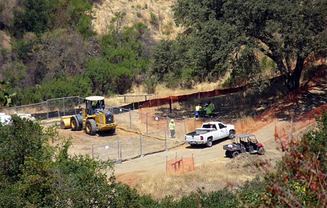 Senador Mine site construction